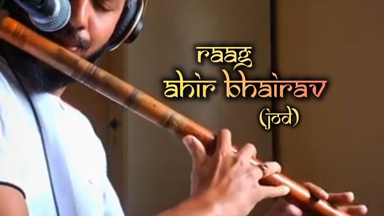 Ahir Bhairav Jod | Hindustani classical flute| Madhu Chapai