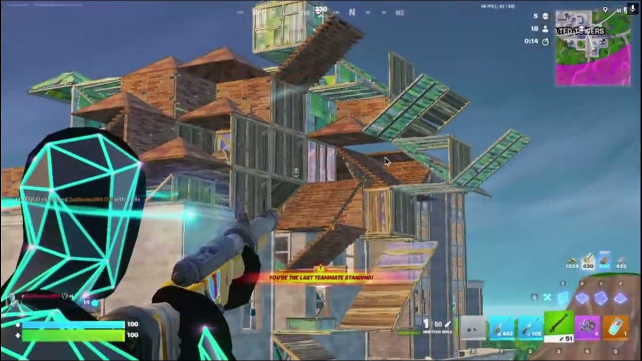 Chill Fortnite gameplay