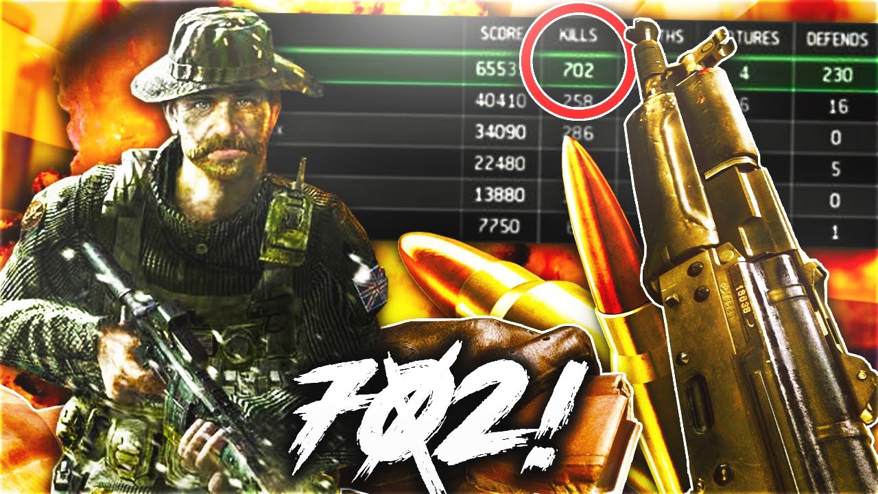 Worlds Most Kills In Modern Warfare Remastered! Mwr Most Kills In 1 Game! Mwr 702 Kills Gameplay