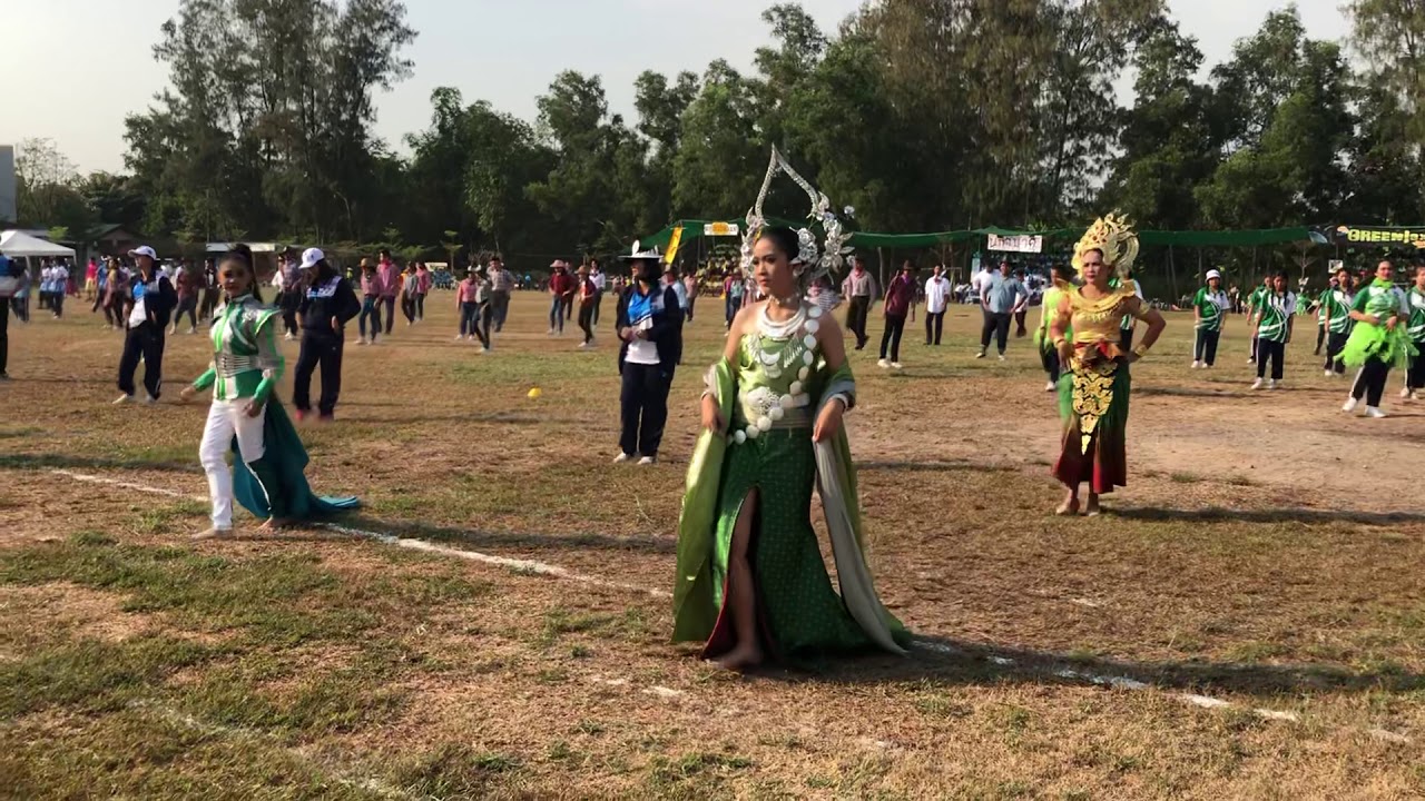 การแสดงพิธีเปิด งานกีฬาประจำปี โรงเรียนคริสตสงเคราะห์