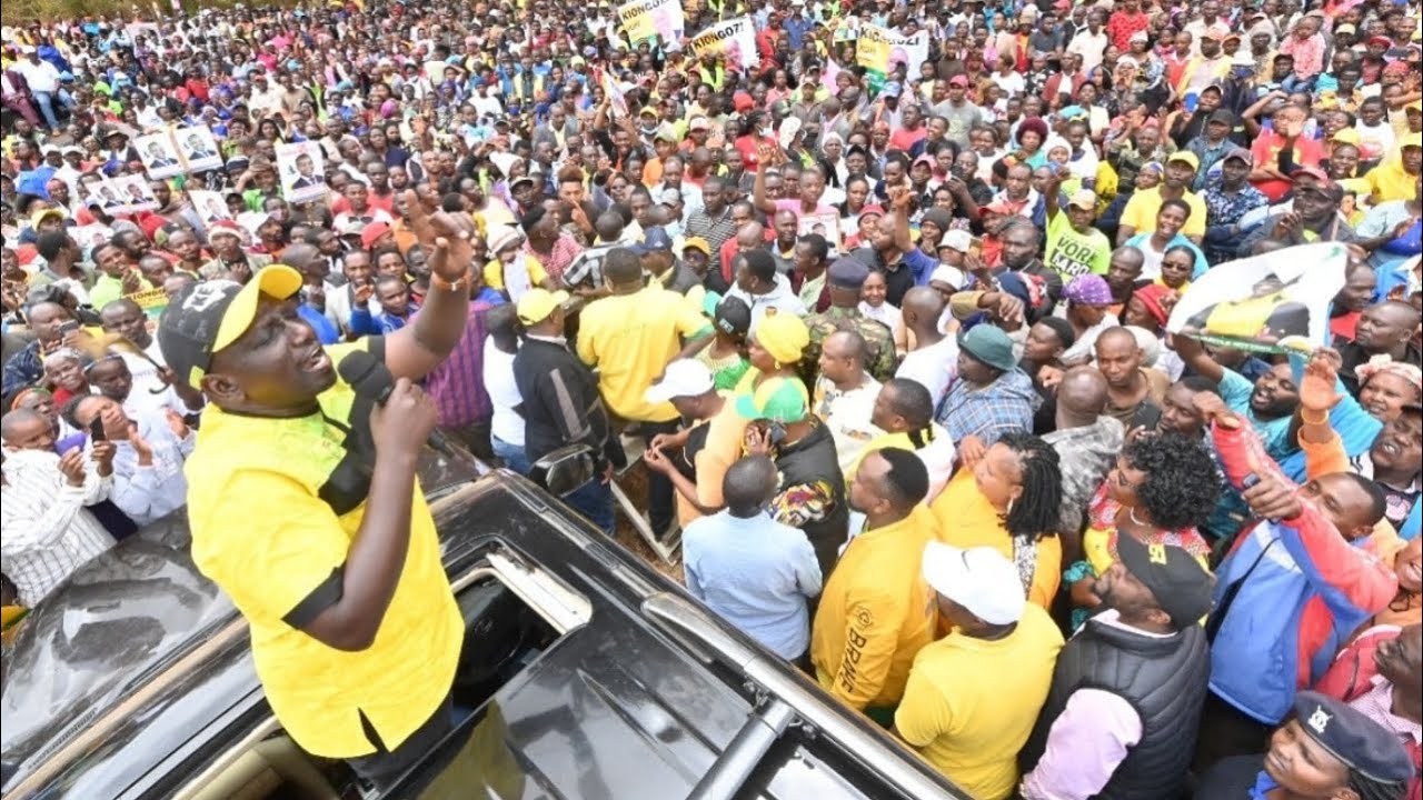 LIVE!! DP RUTO & HIS KENYA KWANZA BRIGADE IN KINA, ISIOLO COUNTY!!