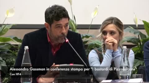 I bastardi di Pizzofalcone, Alessandro Gassman in conferenza stampa