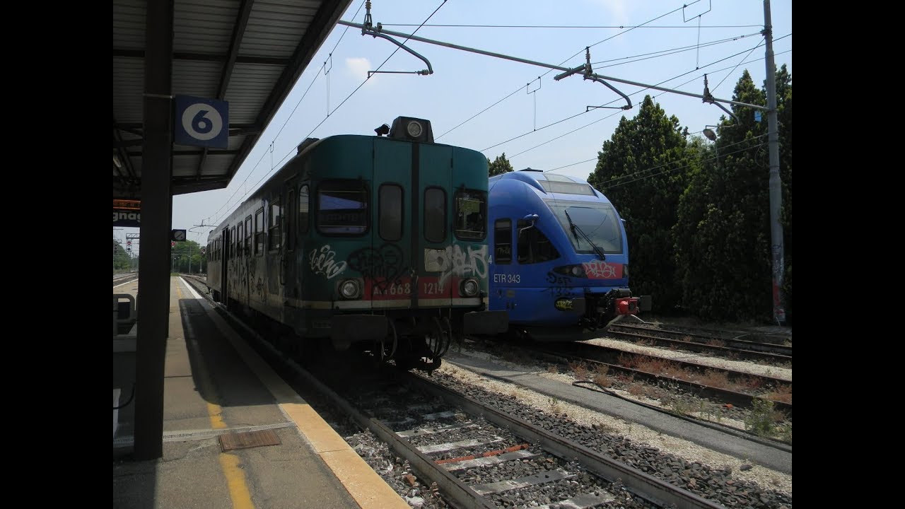 In viaggio sulla Verona-Rovigo 2017 (Verona-Legnago A/R) con ALn 668 ex SV e ATR 116!