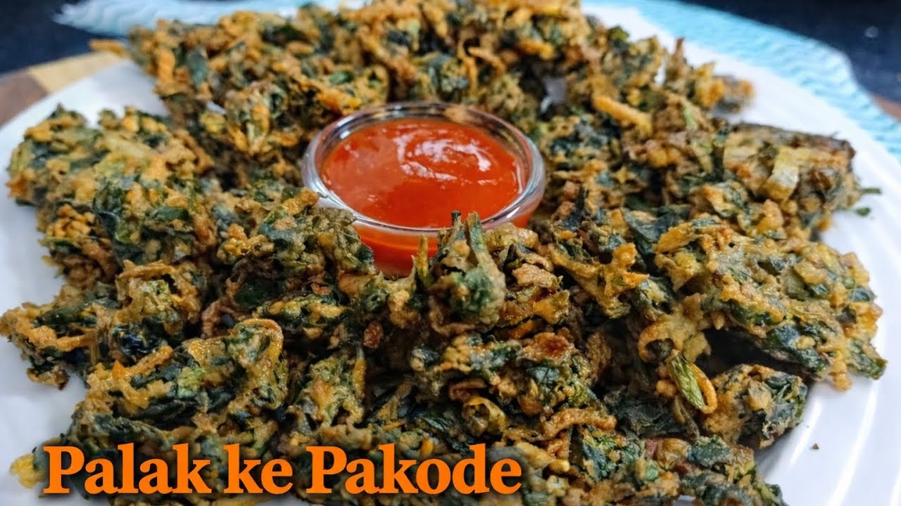 Iftar Treat Palak Pakode|Ramadan Special Palak ke Pakode@ZaiqaDelight 