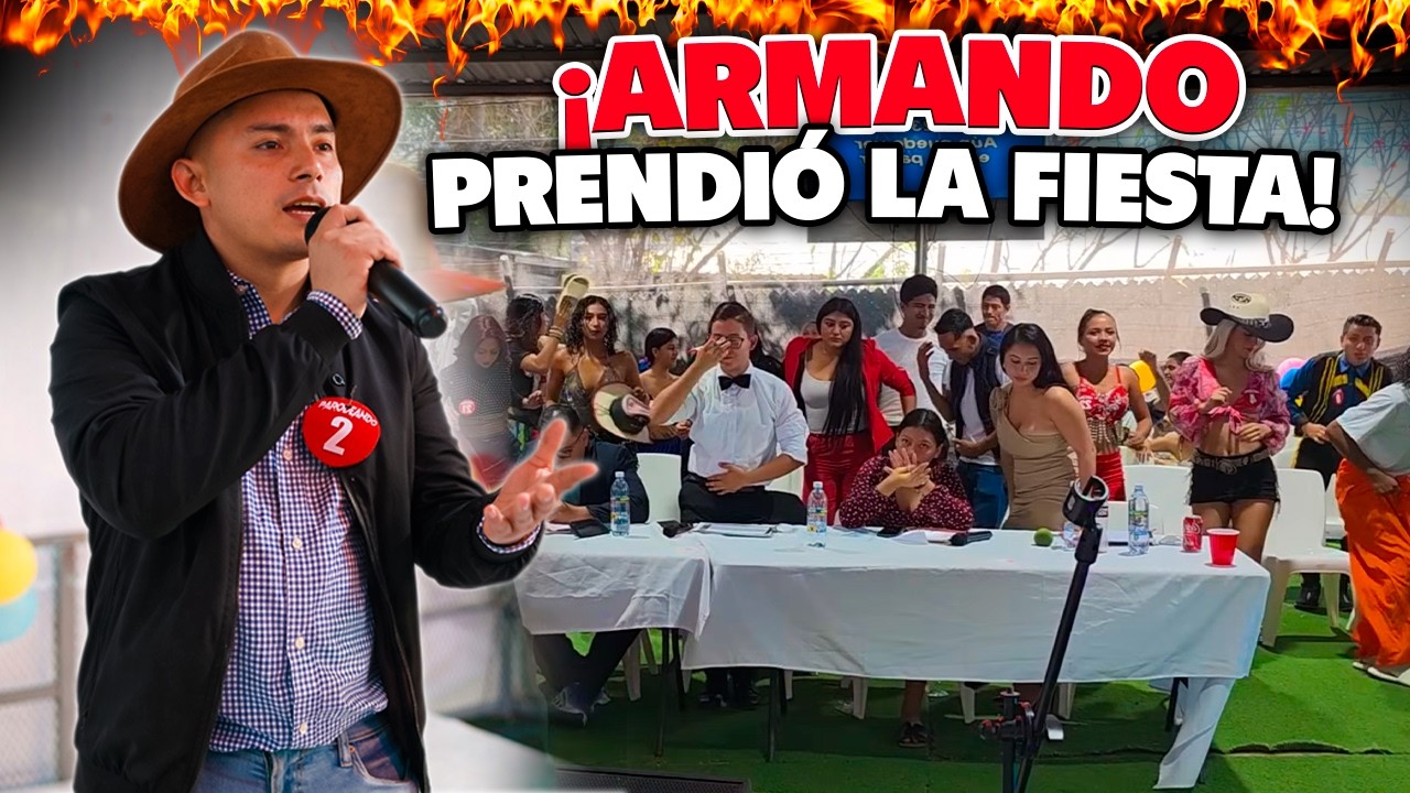 🔥 Armando Puso a Bailar a Todos ¡Que Comience lo Bueno!