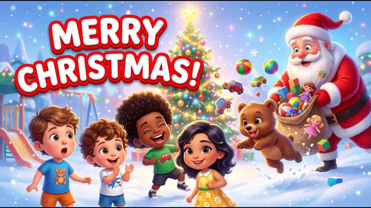 Santa Came With Gifts 🎅 | Merry Christmas | Babalou Kids TV Santa 🎅 Gift 🎁 Christmas 🎄 Kids Fun