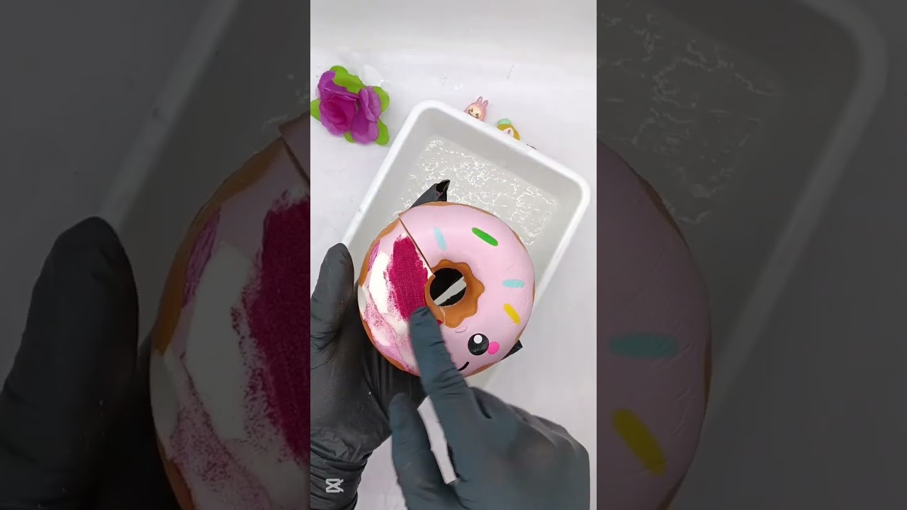 Squishy Slime? 😱 #tutorial #diy #slime #squishy