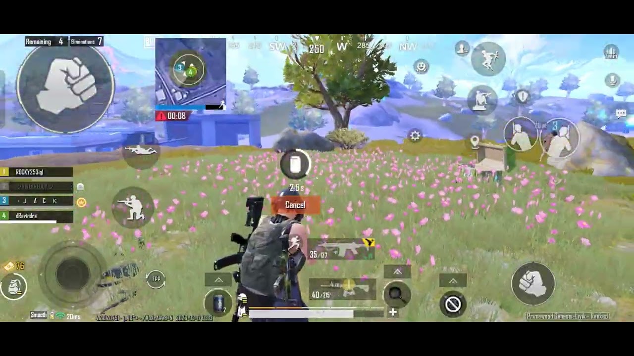 Cheaters hackers win this @BattlegroundsMobile_IN  game normal players can't win