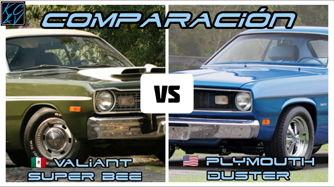 Comparación A Platform: Duster 340 VS Valiant Super Bee 🐝🌪️ | KC&V