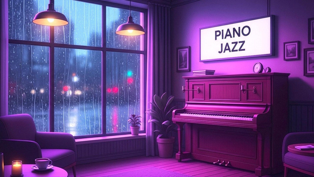 비 오는 날, 카페 창가 자리가 비어 있을 때 ☔️🪟☕｜Empty Window Seat｜空いた窓際