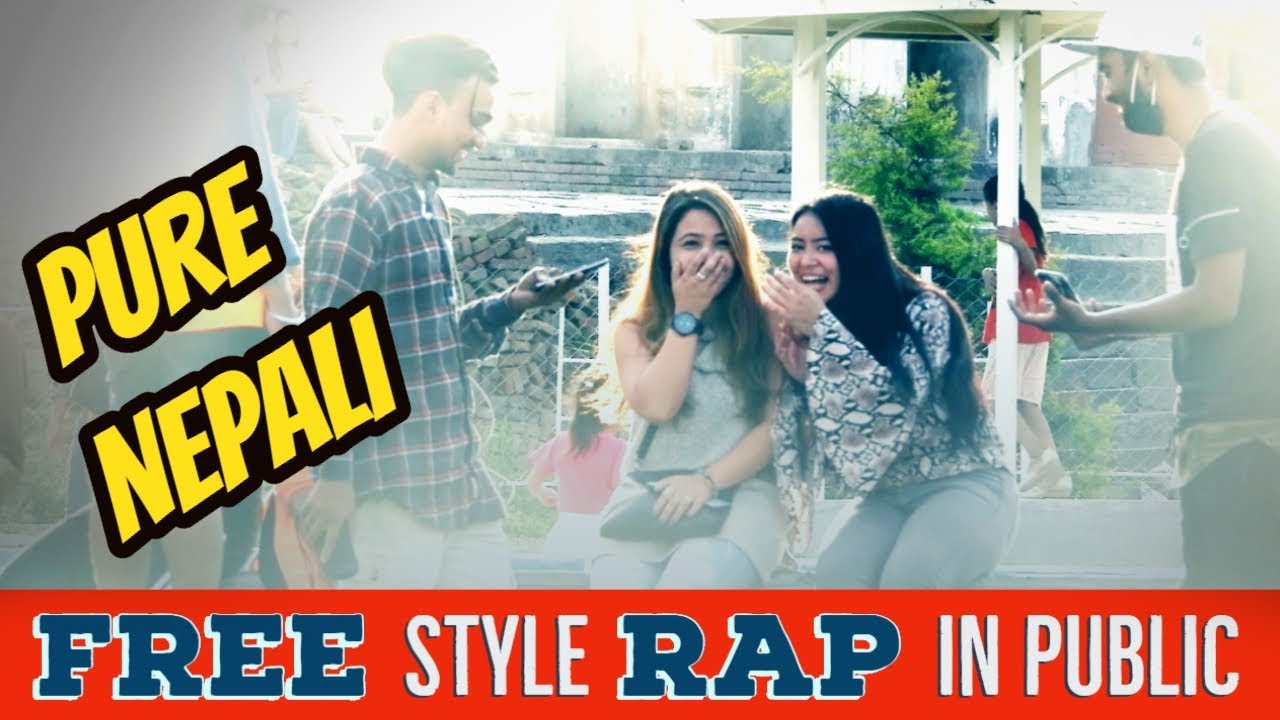 FreeStyle Rap in Public// Awesome Reaction