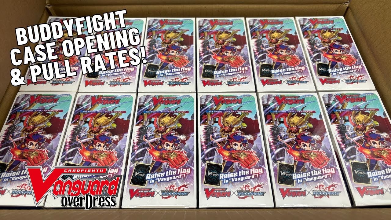 Открываю кейс My Future Card Buddyfight x Cardfight Vanguard + шансы на выигрыш!