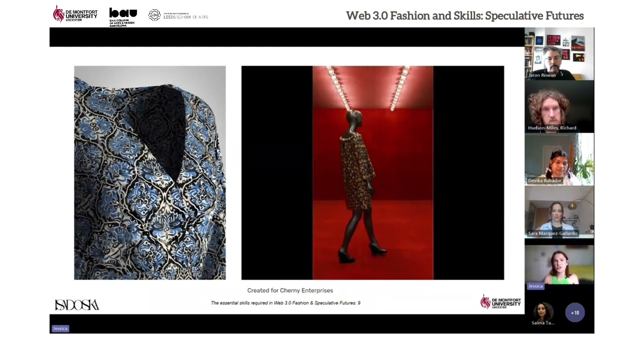 Web 3.0 Fashion and Skills: Speculative Futures Webinar 2024