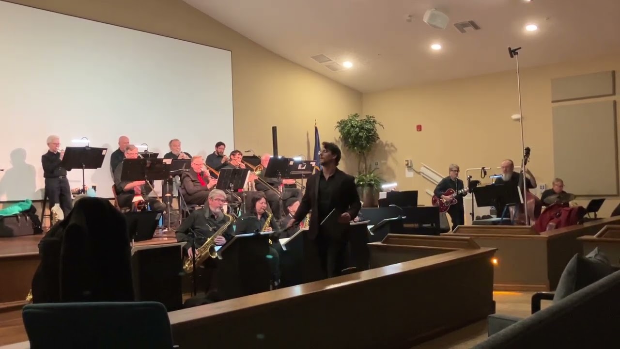 Blue Skies (arranged by Roger Holmes) featuring vocalist Matthew Duncan