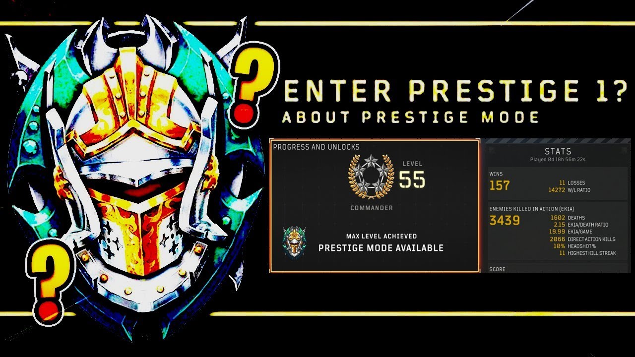 Black Ops 4 - Prestige 1... INSANE STATS, W/L RATIO!