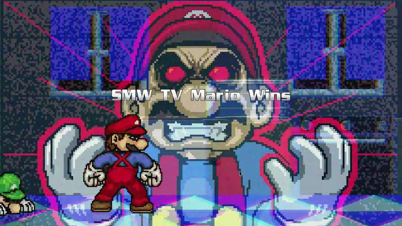 MUGEN Super Mario Team vs Super Luigi Team