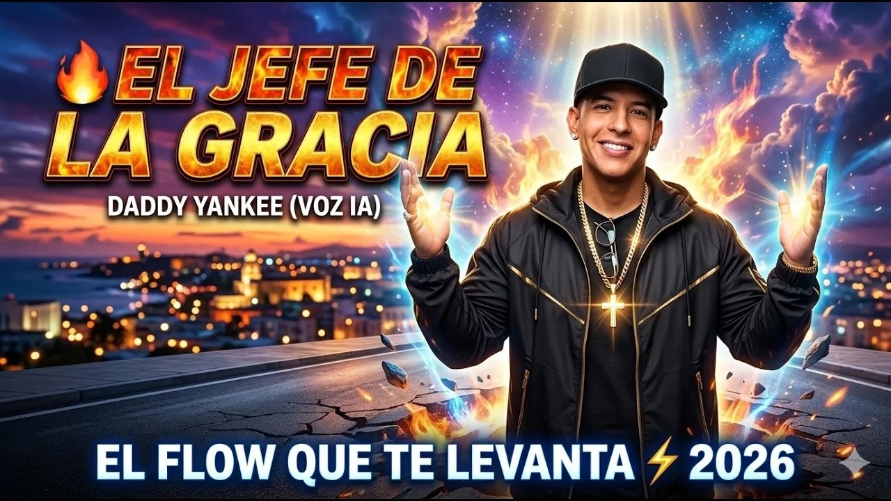 🔥 EL JEFE DE LA GRACIA   Daddy Yankee Voz IA – El Flow que Te Levanta 2026