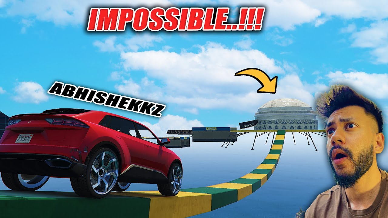 THIS HARDEST LAMBORGHINI URUS PARKOUR TOOK 1 HOUR | GTA 5 PARKOUR RACE @AbhishekkzGaming
