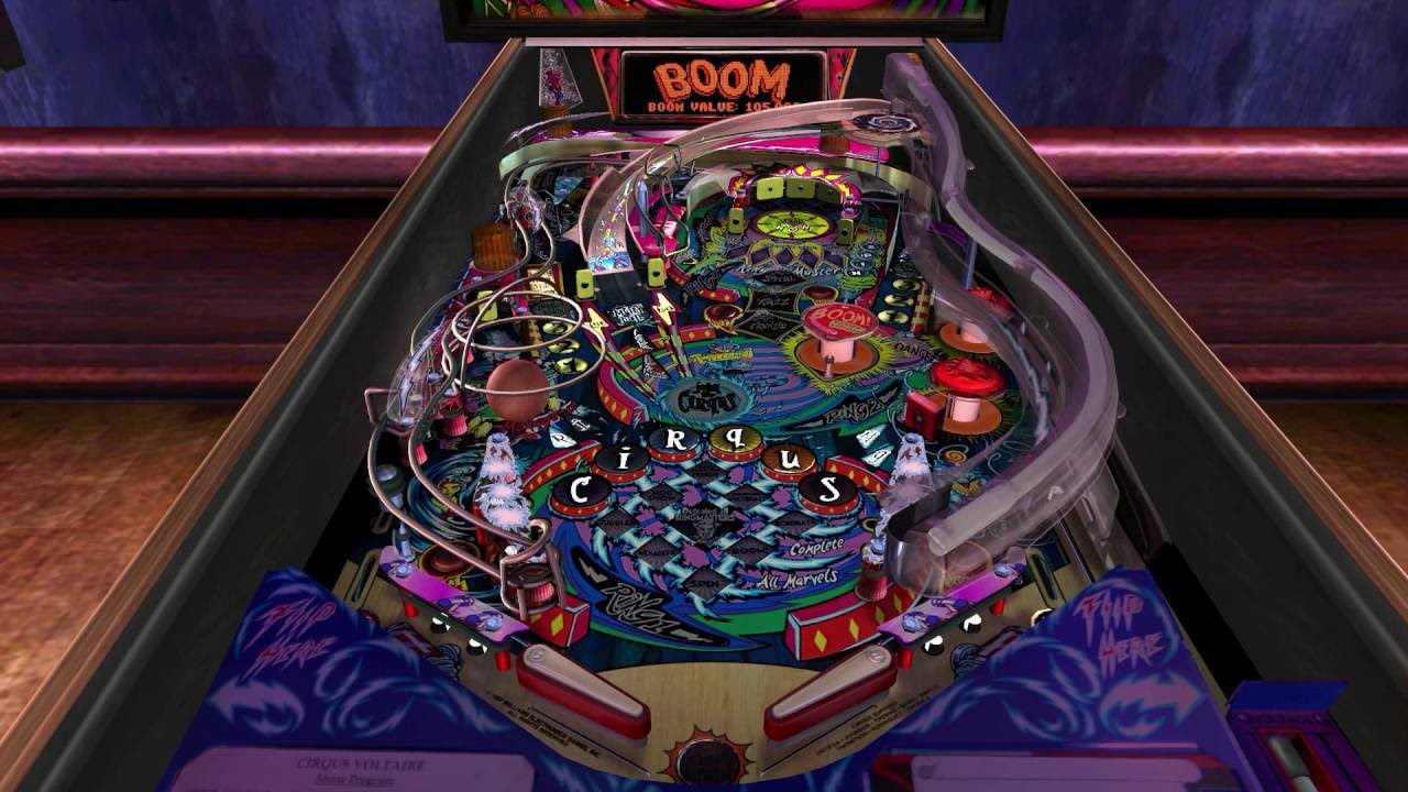 Cirqus Voltaire - Join The Cirqus (Pinball Arcade)