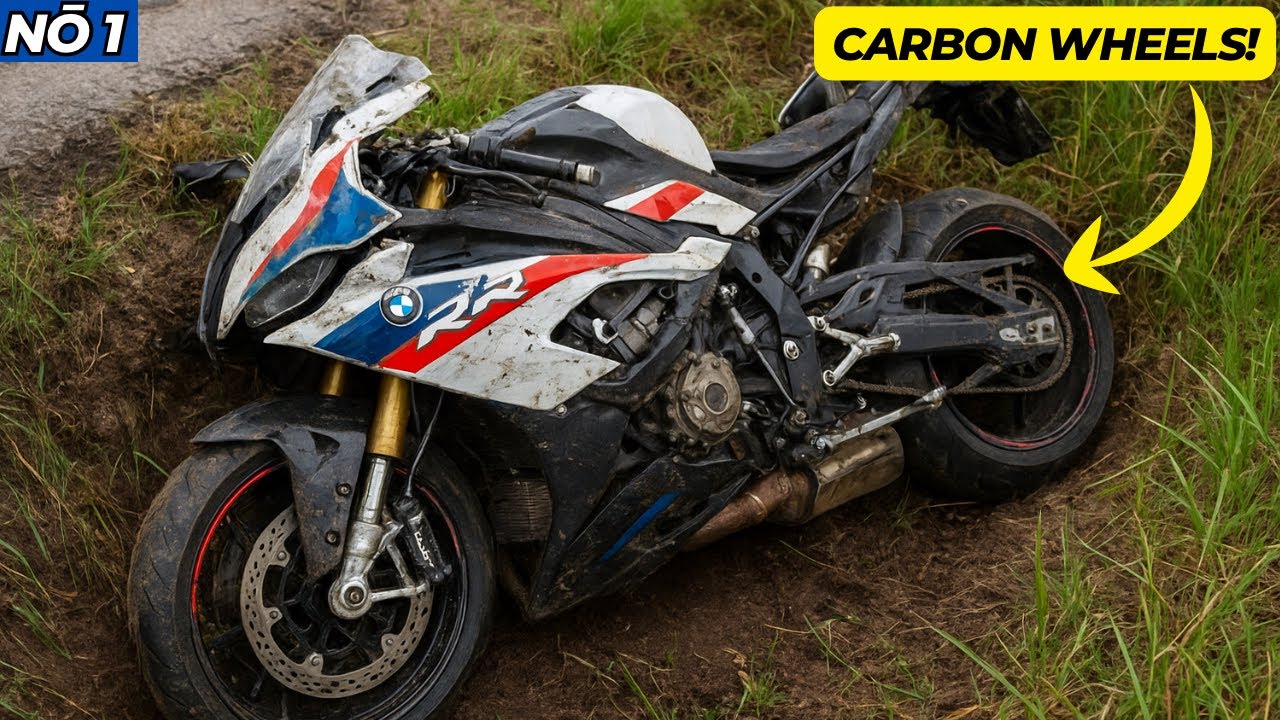 ВОССТАНОВЛЕНИЕ ПОВРЕЖДЕННОГО В АВАРИИ МОТОЦИКЛА BMW S1000RR M 2024 ГОДА! - ЧАСТЬ 1
