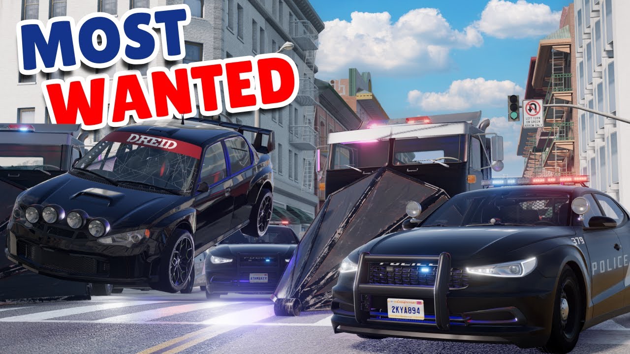 I Became MOST WANTED 😱🚨 | BeamNG Police Sent EVERYTHING After Me
