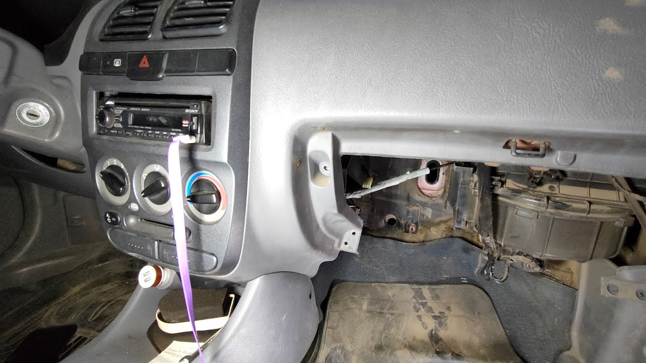 Hyundai verna/accent 4 evaporator coil replacement.. طريقه تغيير تلاجه تكييف هيونداي فيرنا