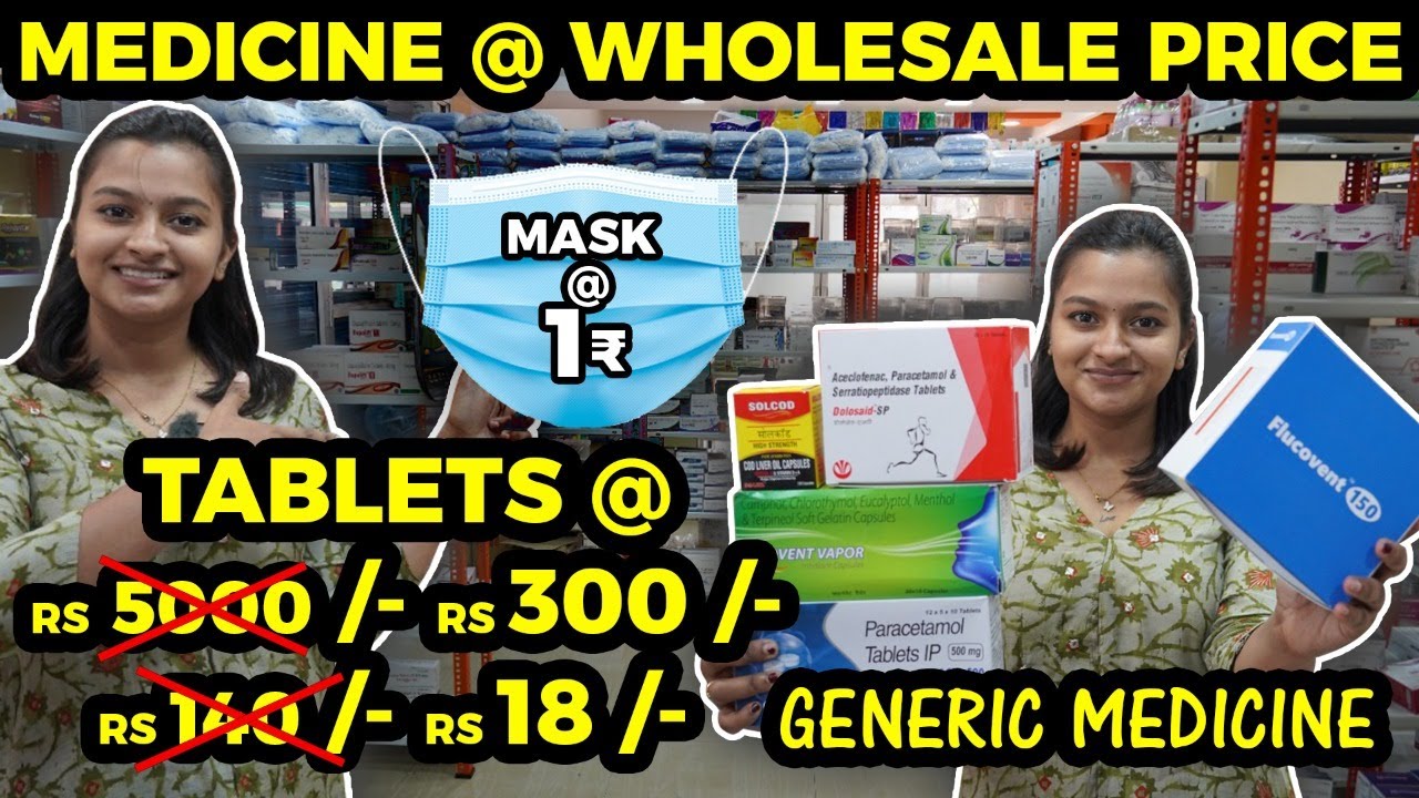 Medicines @ Wholesale  Price In Chennai || Generic Medicine.
