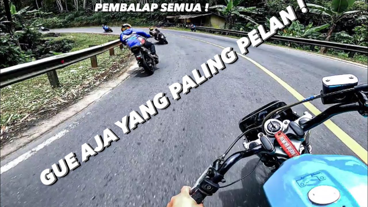 BARU KALI INI NGIKUTIN PEMBALAP PAKE RXKING ! PEMBALAPNYA PADA PAKE NINJA !