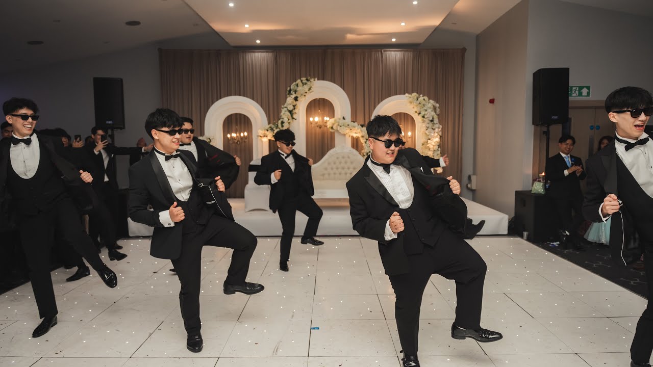 NEPALI WEDDING RECEPTION DANCE | GROOM&rsquo;S FRIENDS | S&S