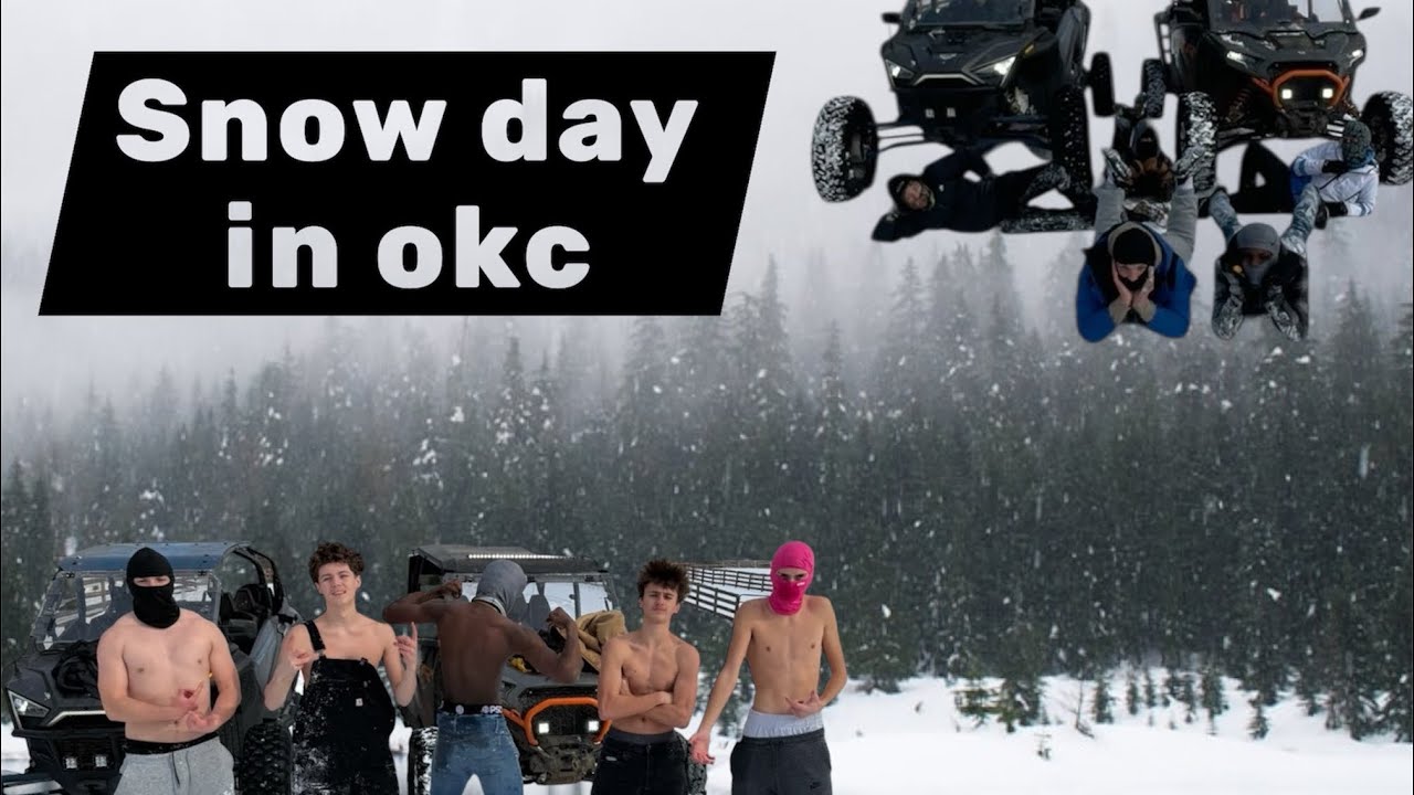 Snow day in okc