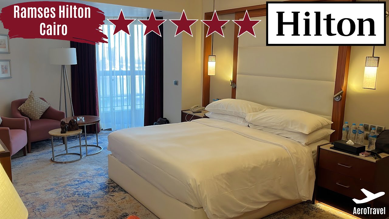 RAMSES HILTON CAIRO | AMBASSADOR SUITE | DIAMOND MEMBER UPGRADE | REVIEW 4K UHD