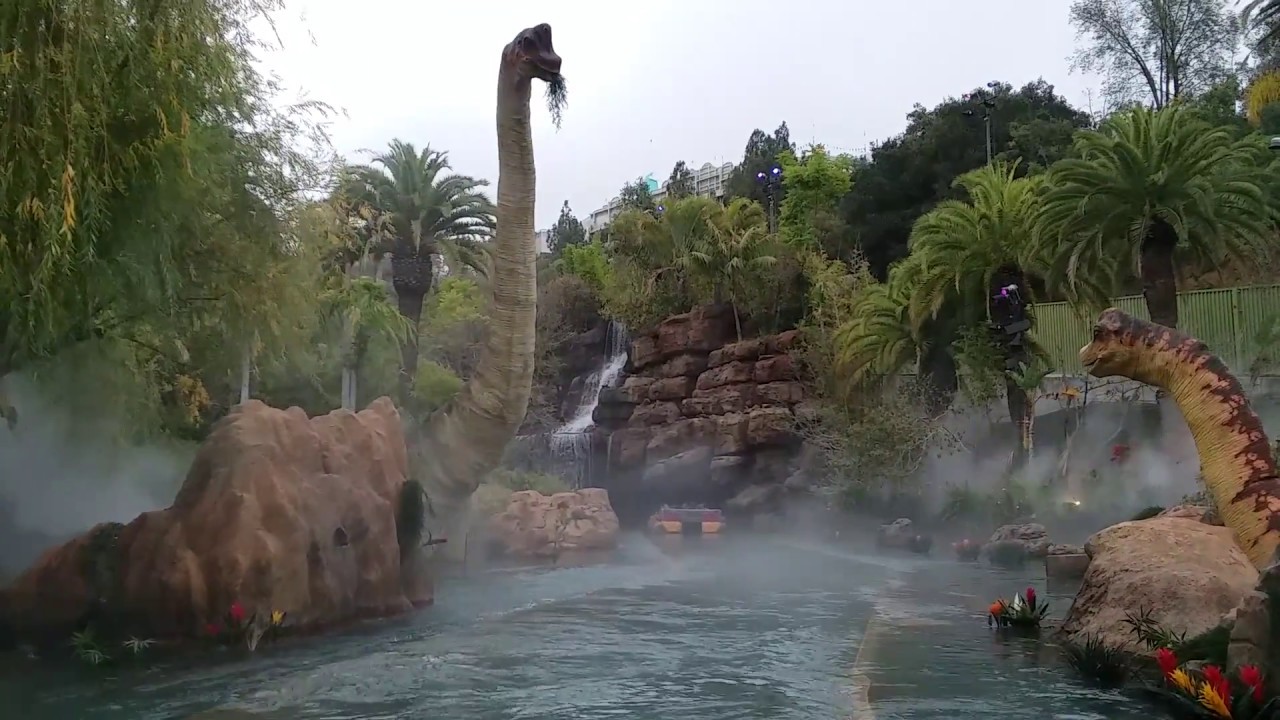 Jurassic Park- The Ride: Final Day, 09/03/18 Universal Studios Hollywood HD