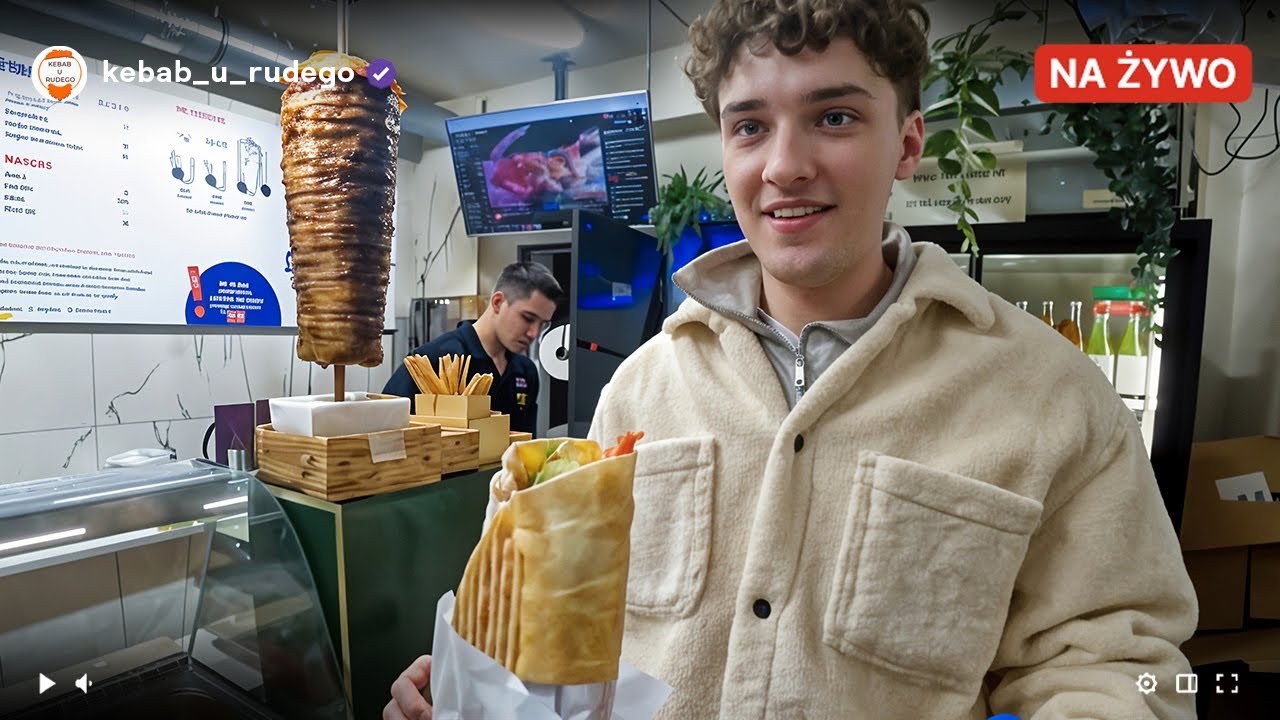 TESTUJE KEBABA OD STREAMERA Z TWITCHA (Kraków)