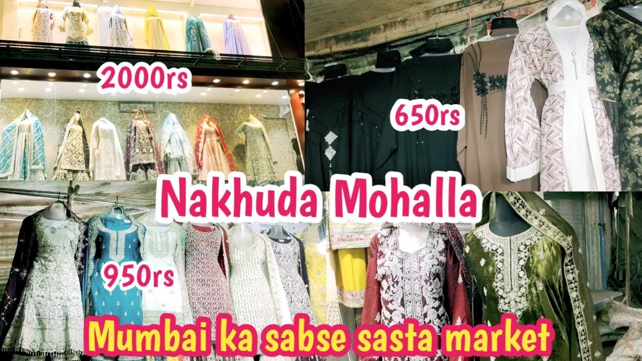 Nakhuda mohalla |Nakhuda mohalla market|bhindi bazar kapda Market mumbai |kapda bazar |#mumbaimarket