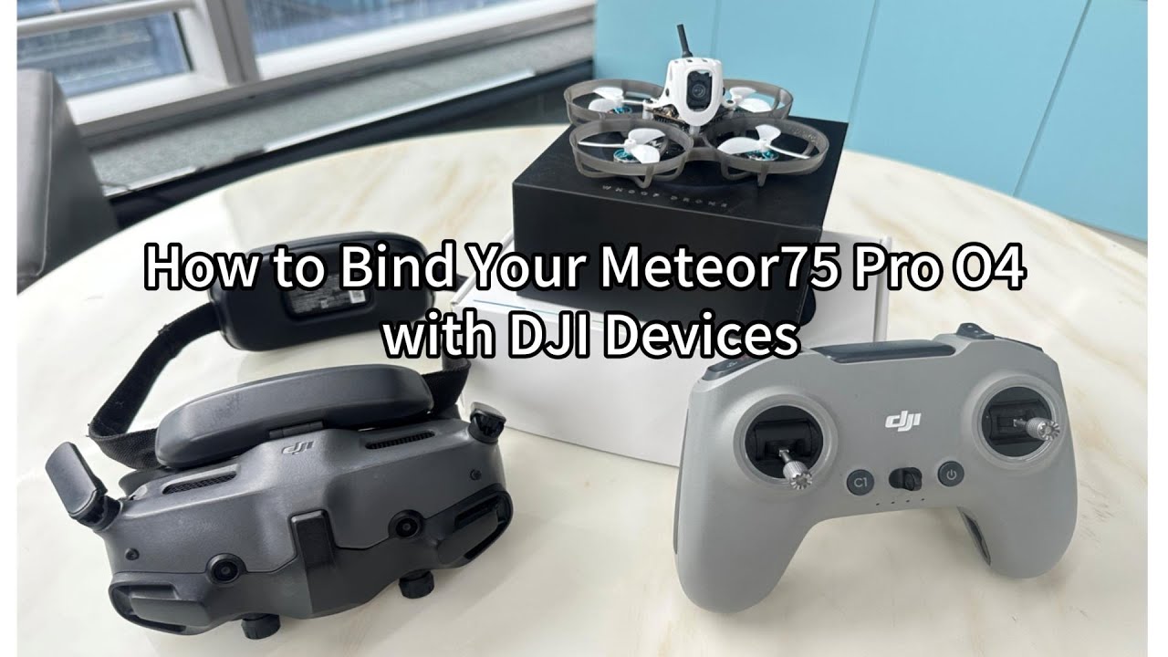 BETAFPV O4 Binding Tutorial | Meteor75 Pro O4 & DJI Devices
