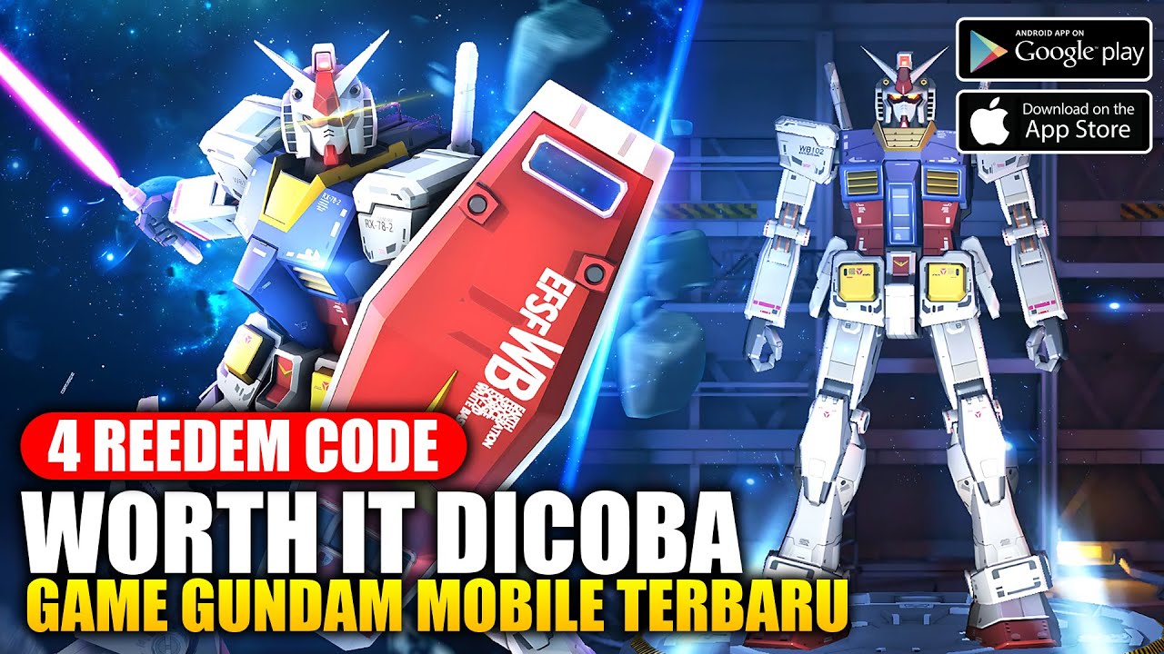 4 подарочных кода! НОВАЯ игра Gundam Mobile Full Rilis di Playstore - Mobile Suit: Galaxy (Android)