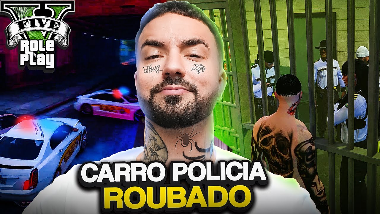 ROUBEI CARRO DA POLICIA (ANTI RP) E FUI PRESO...