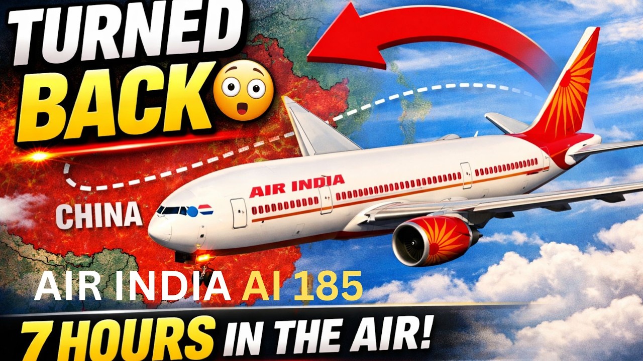 Delhi to Vancouver Flight Air India AI185 Returns After 7 Hours &ndash; Shocking Reason!