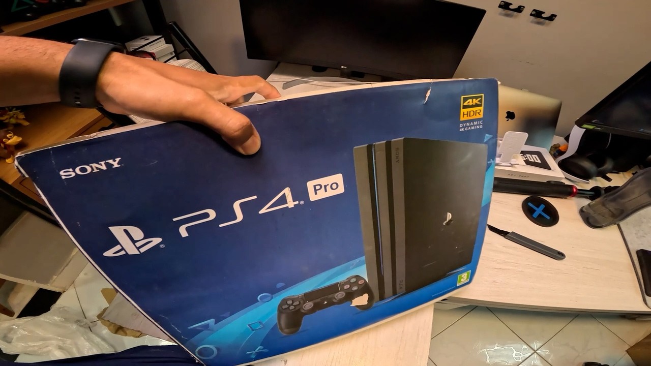 COMPREI UM PS4 PRO NA OLX 🤡