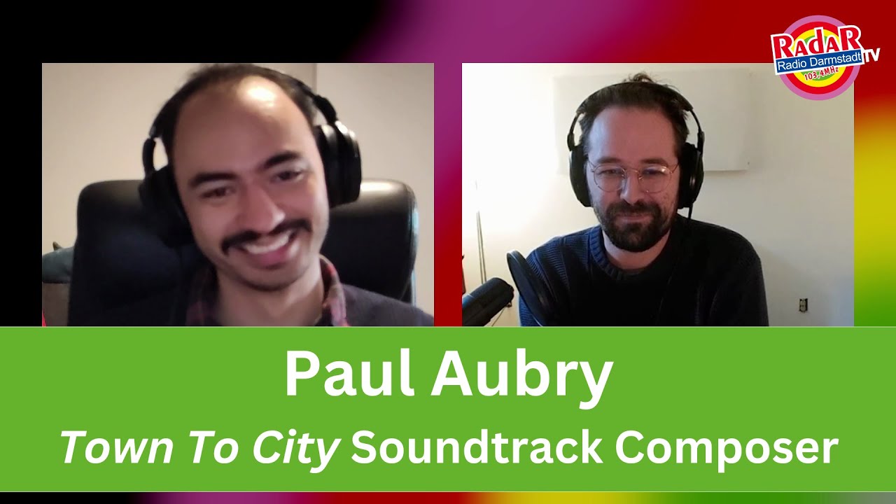Talking Town to City Soundtrack with Paul Aubry | Music is a beautiful thing | Radio Darmstadt