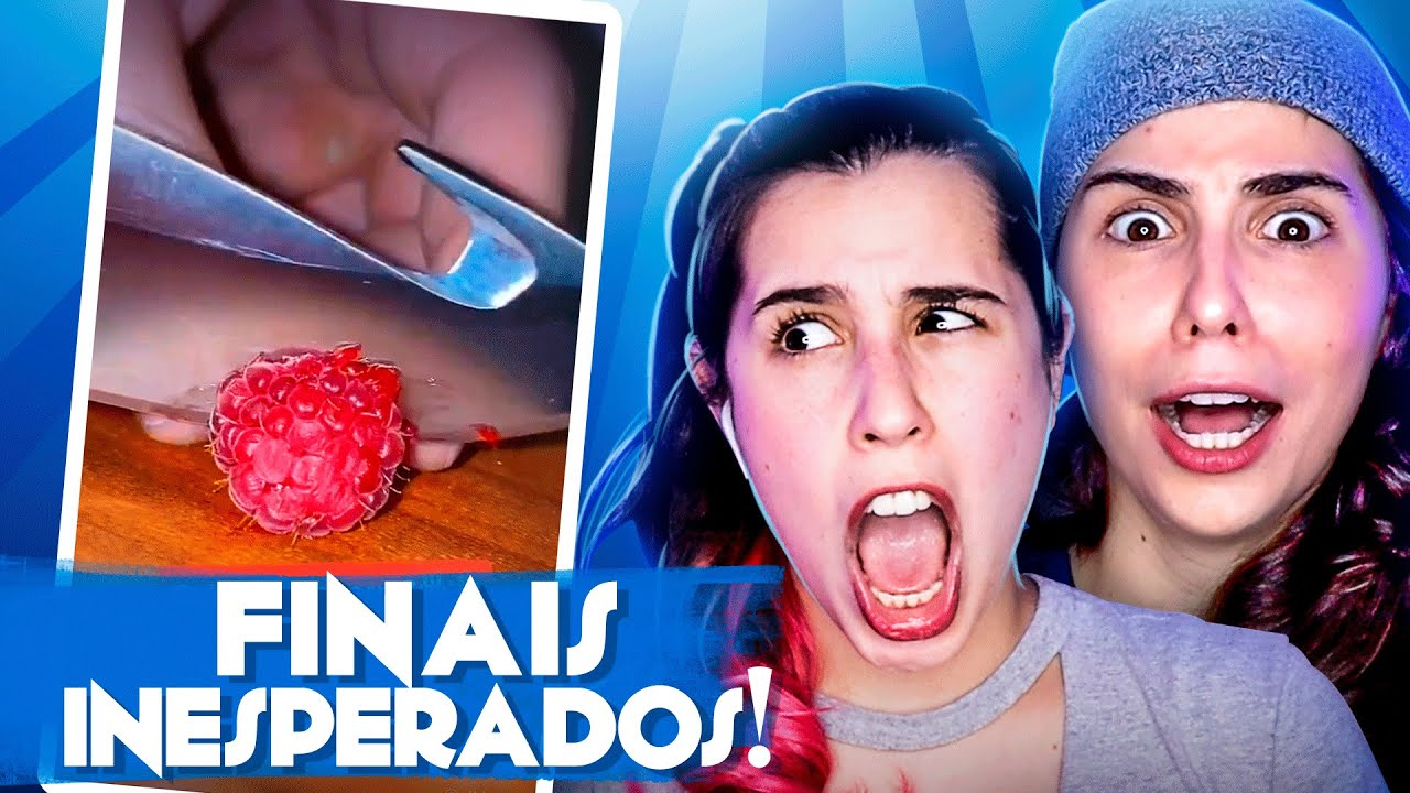 UM VÍDEO CHEIO DE PLOT TWIST! ~ Reagindo a Finais Inesperados!