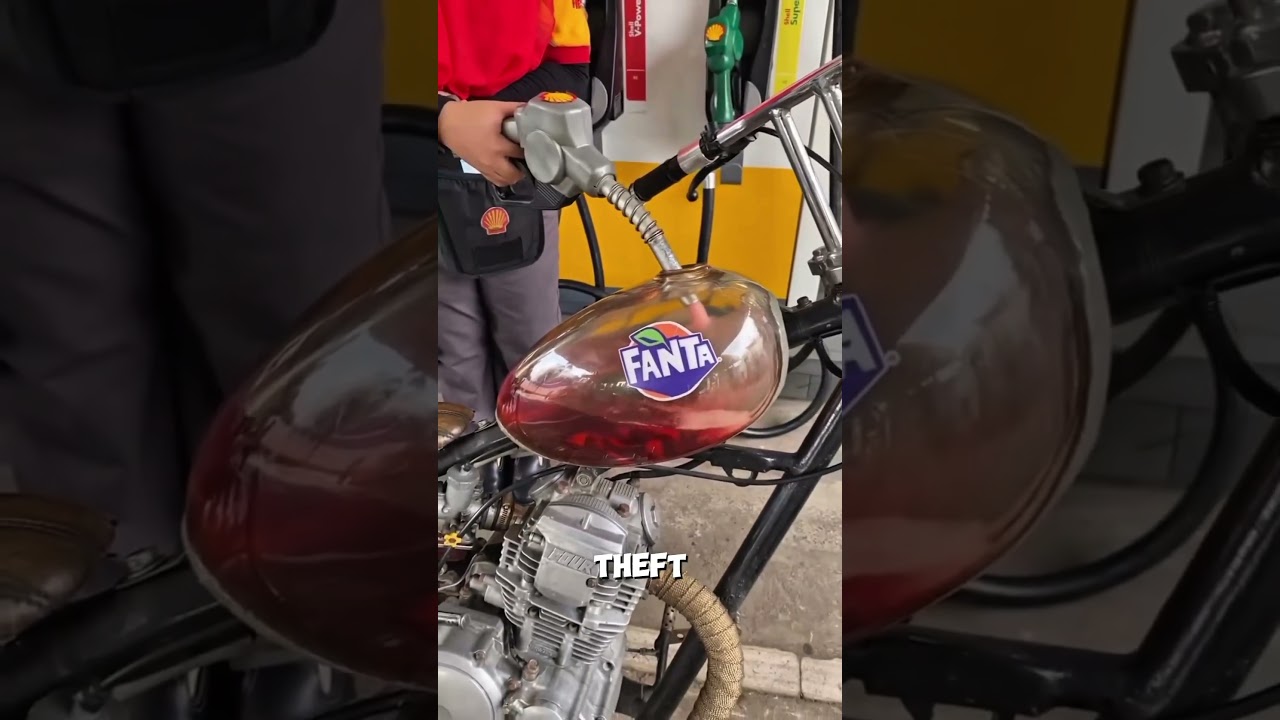 This Bike Tank Can Expose Fake Fuel!