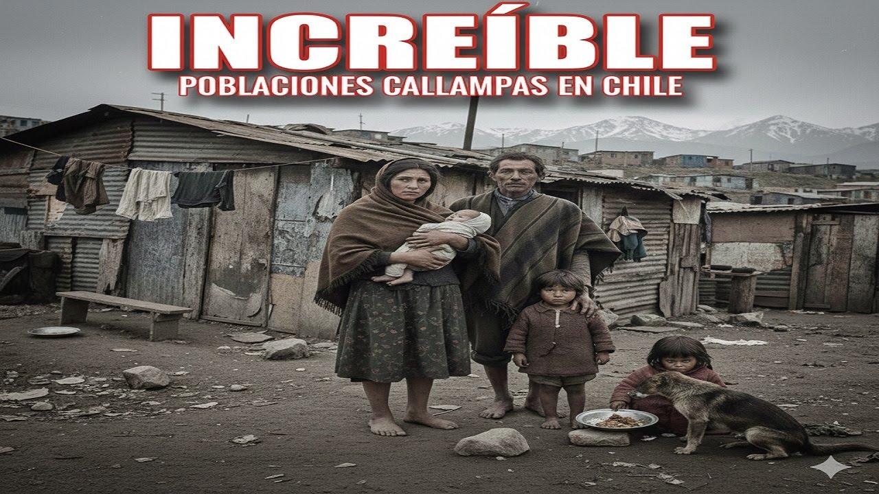 IMPACTANTE 😱 ASÍ ERAN LAS POBLACIONES CALLAMPA EN CHILE | LA REALIDAD QUE NADIE TE CONTÓ