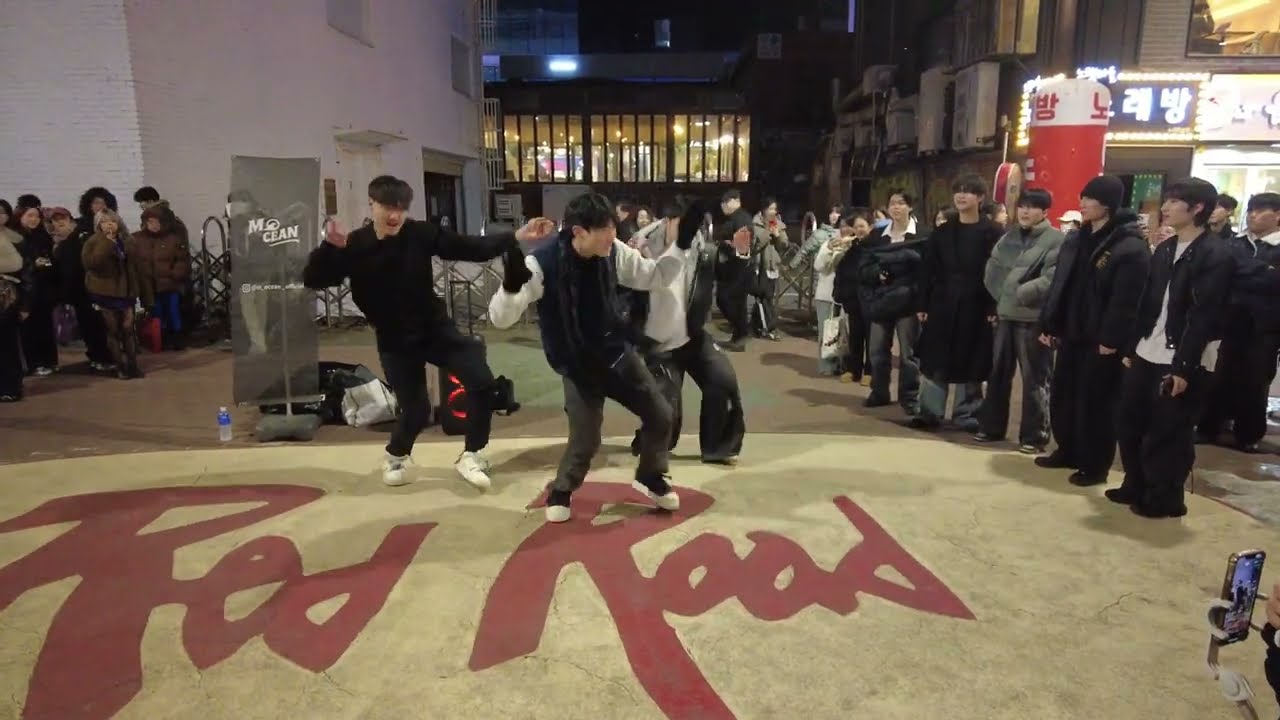 Guests🥰 Mocean#모션 HongDae#홍대 Busking#버스킹 20260125 DJI 0695
