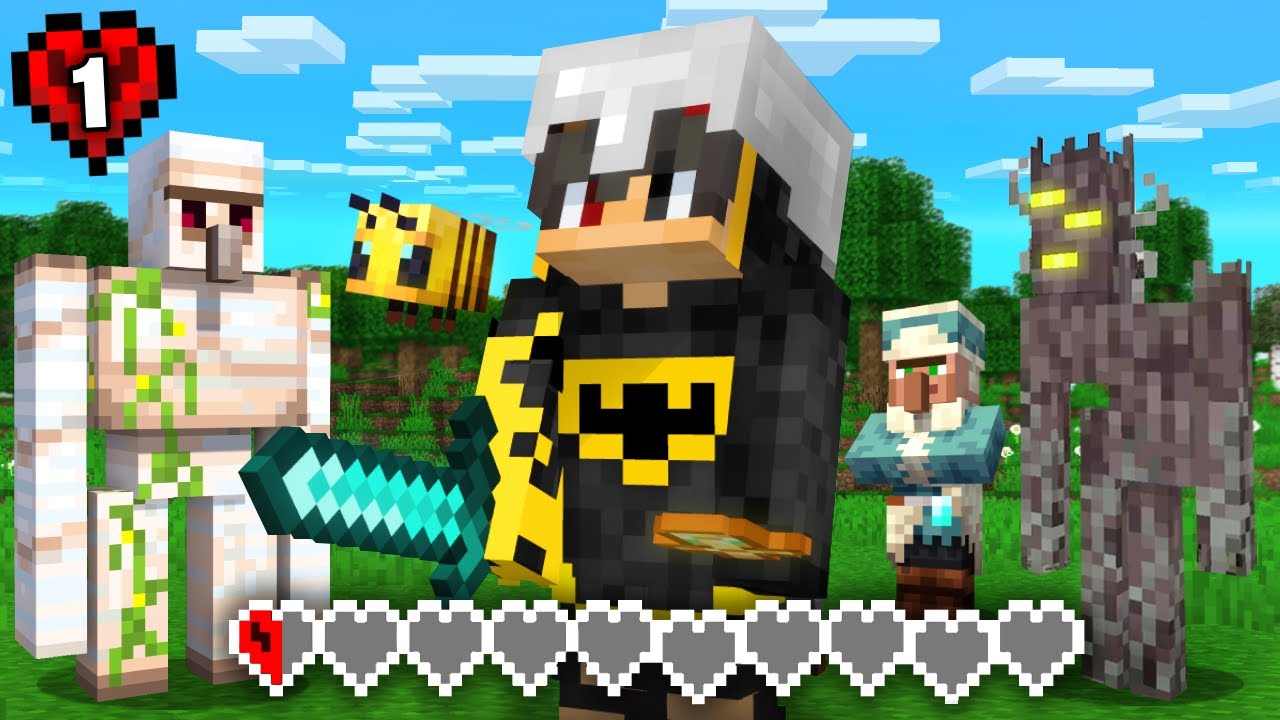 PERFEKCYJNY START w MINECRAFT HARDCORE #1