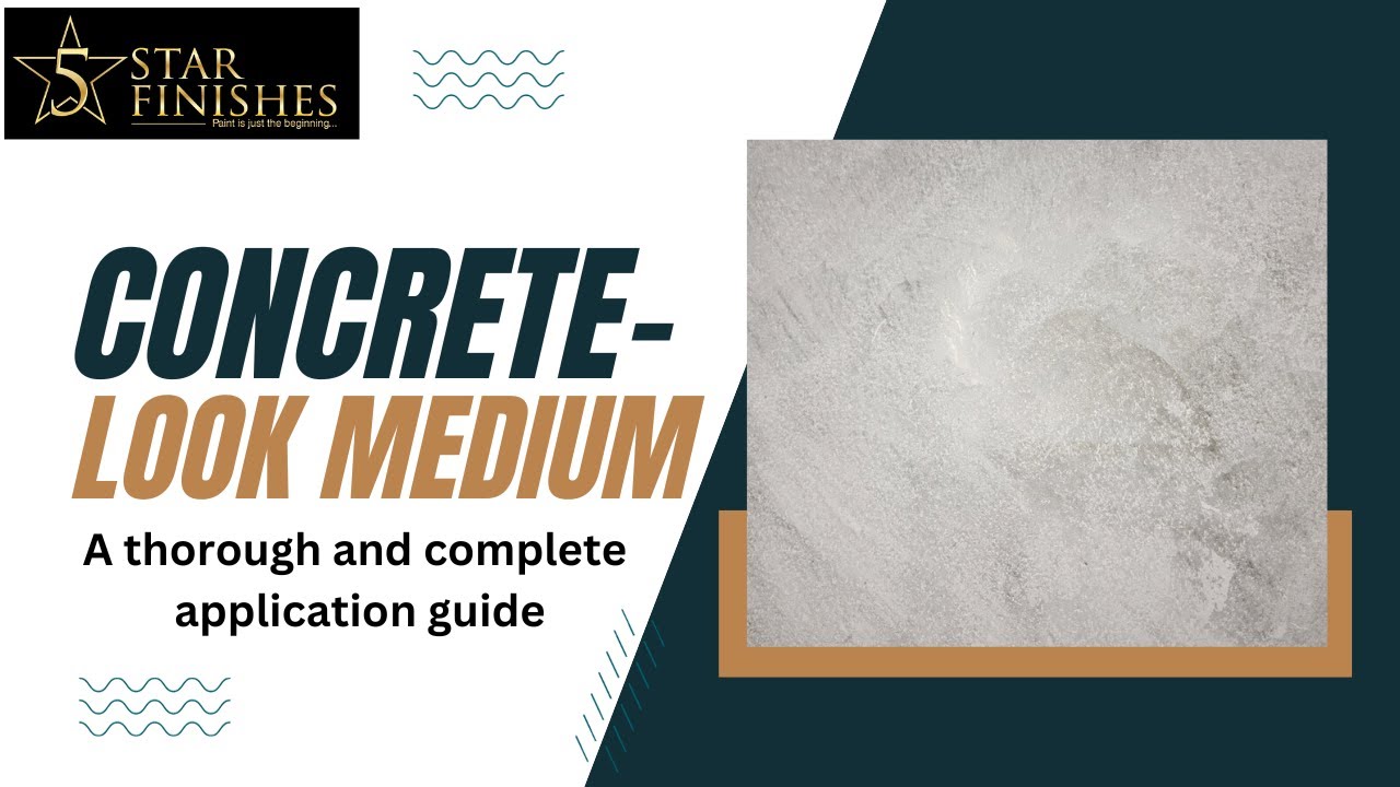 5 Star Finishes Ltd Concrete-look Decorative Venetian Plaster Medium 