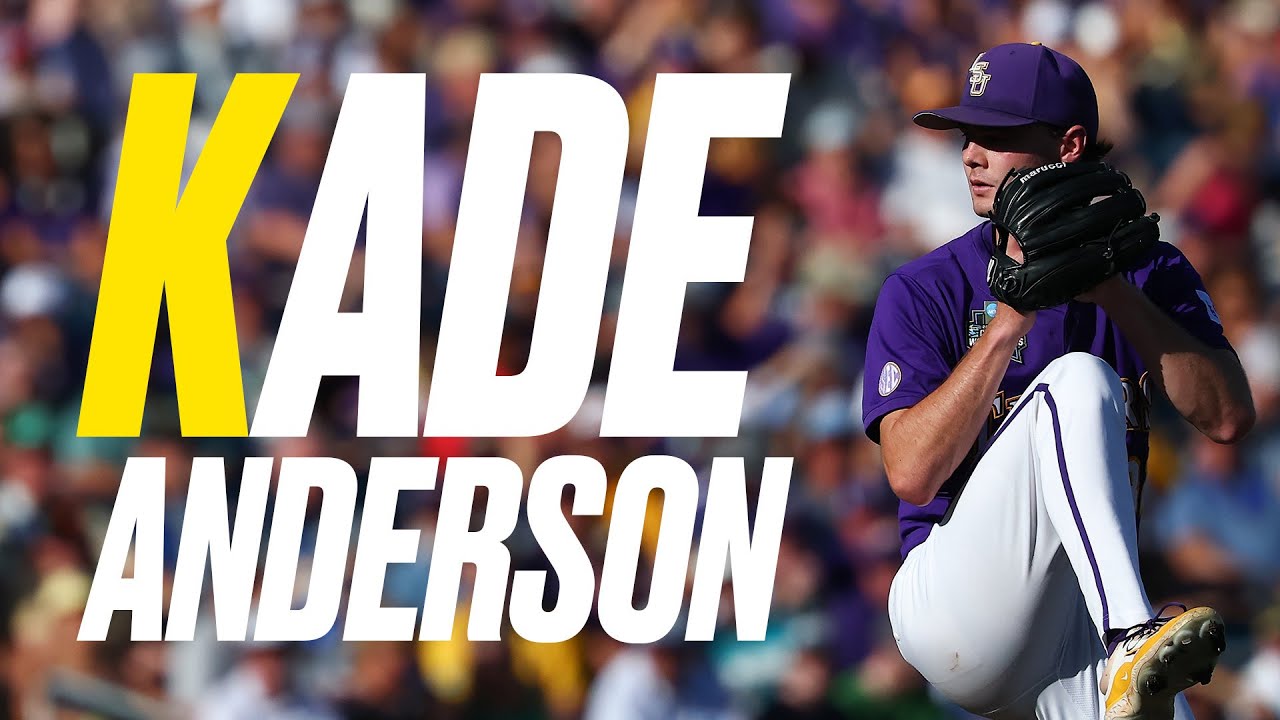 Every Kade Anderson strikeout from the 2025 NCAA baseball tournament