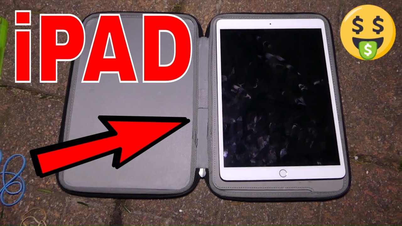 Я только что нашла iPad!!! Ночь поиска в мусорном контейнере Gamestop №439