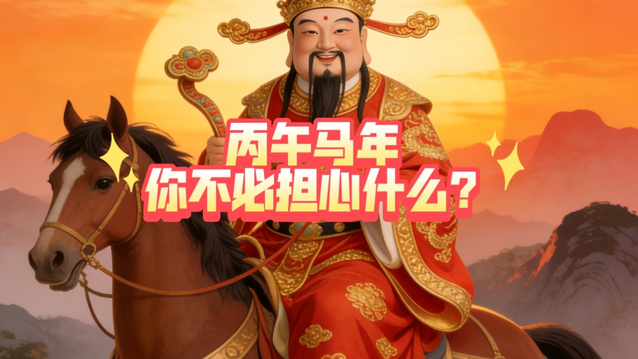 【大众占卜】丙午马年，你不必担心什么?