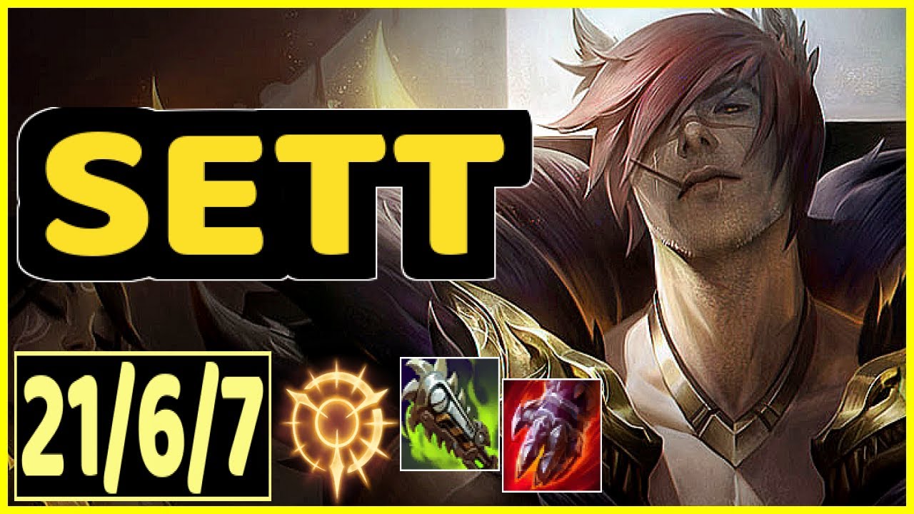SETT VS FIORA - 21/6/7 KDA TOP GAMEPLAY DIAMOND III